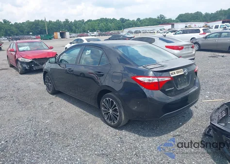 2016 Toyota Corolla S Plus из США, поврежденный, VIN 2T1BURHE1GC734468